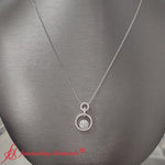 Load image into Gallery viewer, multi-ring-interlocked-lab-diamond-pendant-in-18k-white-gold-fdpd10699-3
