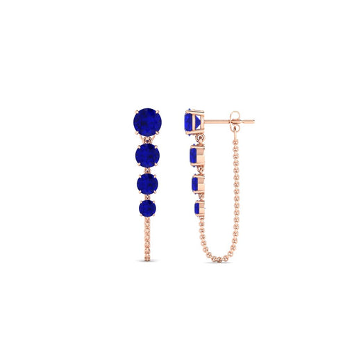 multi-sapphire-chain-stud-earrings-in-rose-gold-FDEAR11134GSABL-NL-RG