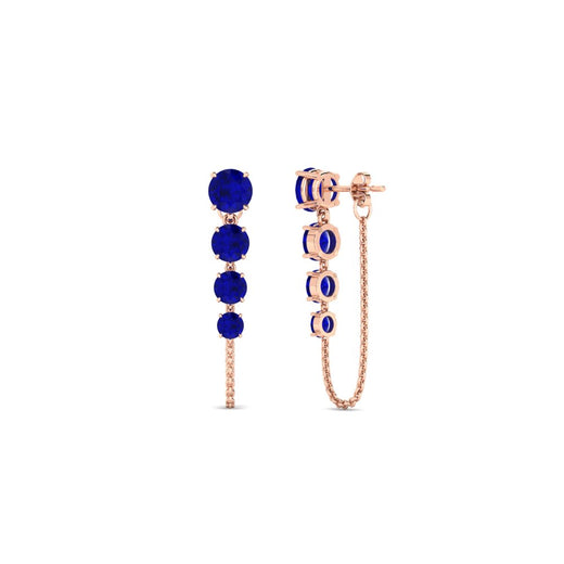 multi-sapphire-chain-stud-earrings-in-rose-gold-FDEAR11134GSABL-NL-RG