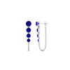 Load image into Gallery viewer, multi-sapphire-chain-stud-earrings-in-white-gold-FDEAR11134GSABL-NL-WG