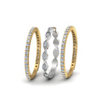 Load image into Gallery viewer, multi-stack-2-tone-diamond-wedding-band-in-18K-yellow-gold-FD8054B-NL-YG-TT.jpg
