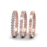 Load image into Gallery viewer, multi-stack-hexagon-diamond-eternity-band-in-rose-gold-FD9187ANGLE5-NL-RG.jpg

