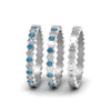 Load image into Gallery viewer, multi-stack-hexagon-diamond-eternity-band-with-blue-topaz-in-white-gold-FD9187GICBLTOANGLE5-NL-WG.jpg