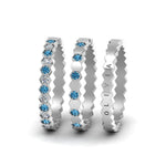 Load image into Gallery viewer, multi-stack-hexagon-diamond-eternity-band-with-blue-topaz-in-white-gold-FD9187GICBLTOANGLE5-NL-WG.jpg
