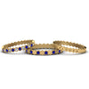 Load image into Gallery viewer, multi-stack-hexagon-diamond-eternity-band-with-sapphire-in-yellow-gold-FD9187GSABLANGLE5-NL-YG.jpg