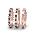 Load image into Gallery viewer, multi-stack-hexagon-eternity-band-with-black-diamond-in-rose-gold-FD9187GBLACKANGLE5-NL-RG.jpg
