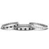 Load image into Gallery viewer, multi-stack-hexagon-eternity-band-with-black-diamond-in-white-gold-FD9187GBLACKANGLE5-NL-WG.jpg