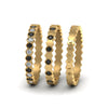 Load image into Gallery viewer, multi-stack-hexagon-eternity-band-with-black-diamond-in-yellow-gold-FD9187GBLACKANGLE5-NL-YG.jpg
