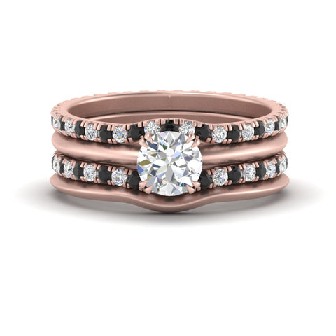 multi-stack-knife-edge-black-diamond-solitaire-bridal-set-in-FD9239ROGBLACK-NL-RG