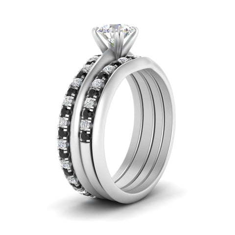 multi-stack-knife-edge-black-diamond-solitaire-bridal-set-in-FD9239ROGBLACK-NL-WG