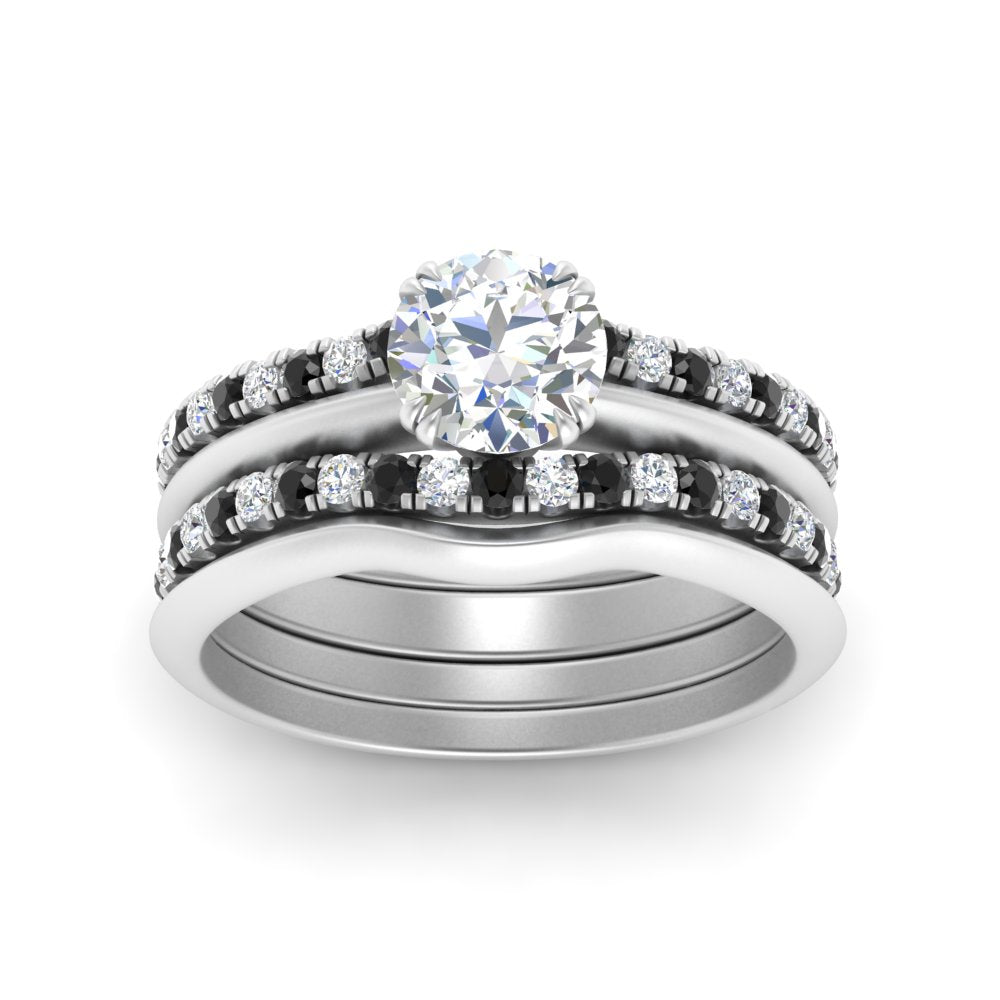 multi-stack-knife-edge-black-diamond-solitaire-bridal-set-in-FD9239ROGBLACK-NL-WG