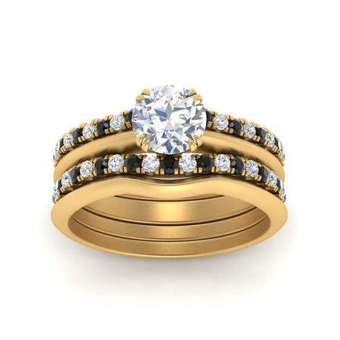 multi-stack-knife-edge-black-diamond-solitaire-bridal-set-in-FD9239ROGBLACK-NL-YG