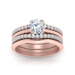 Load image into Gallery viewer, multi-stack-knife-edge-diamond-solitaire-bridal-set-in-FD9239RO-NL-RG
