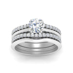 Load image into Gallery viewer, multi-stack-knife-edge-diamond-solitaire-bridal-set-in-FD9239RO-NL-WG
