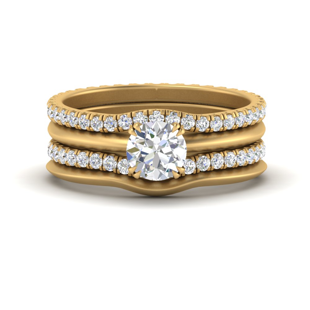 multi-stack-knife-edge-diamond-solitaire-bridal-set-in-FD9239RO-NL-YG