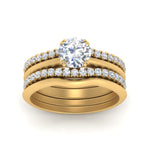 Load image into Gallery viewer, multi-stack-knife-edge-diamond-solitaire-bridal-set-in-FD9239RO-NL-YG
