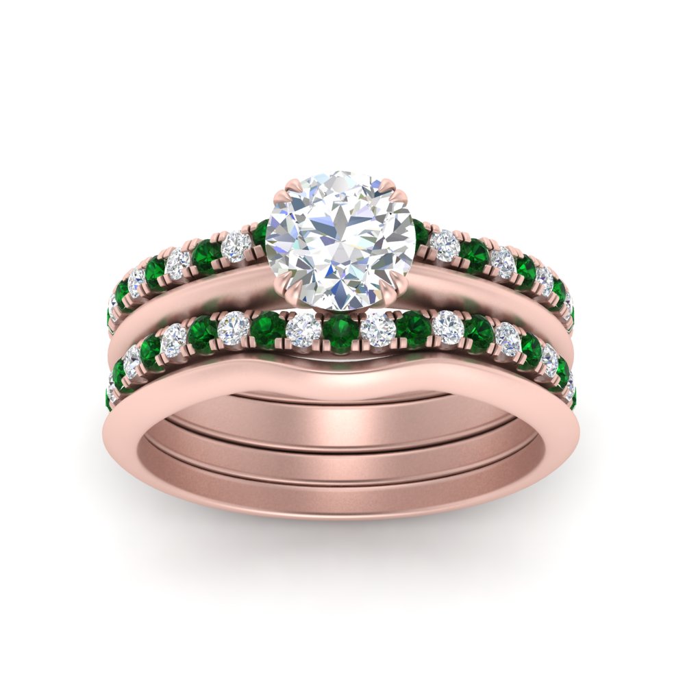 multi-stack-knife-edge-emerald-solitaire-bridal-set-in-FD9239ROGEMGR-NL-RG