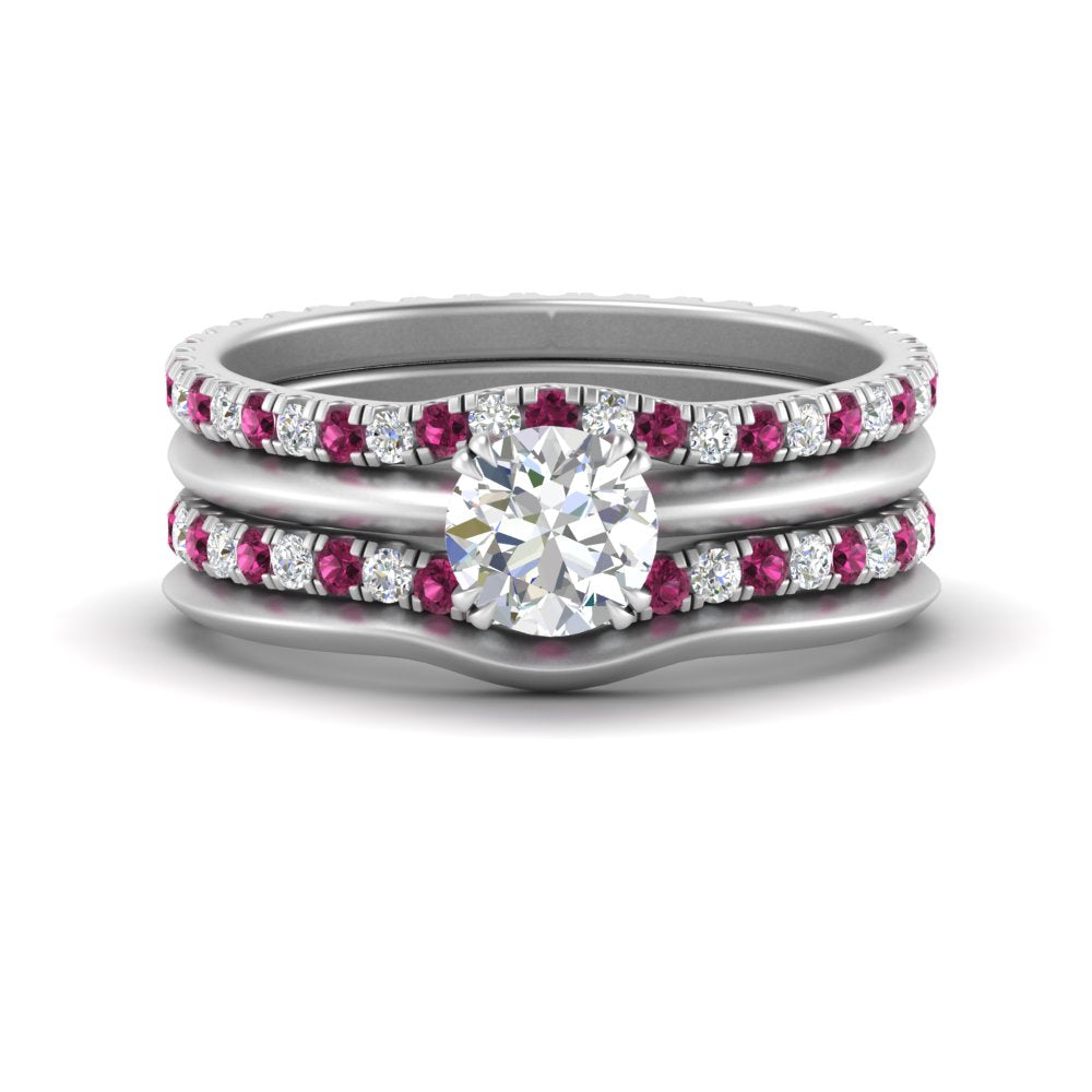multi-stack-knife-edge-pink-sapphire-solitaire-bridal-set-in-FD9239ROGSADRPI-NL-WG