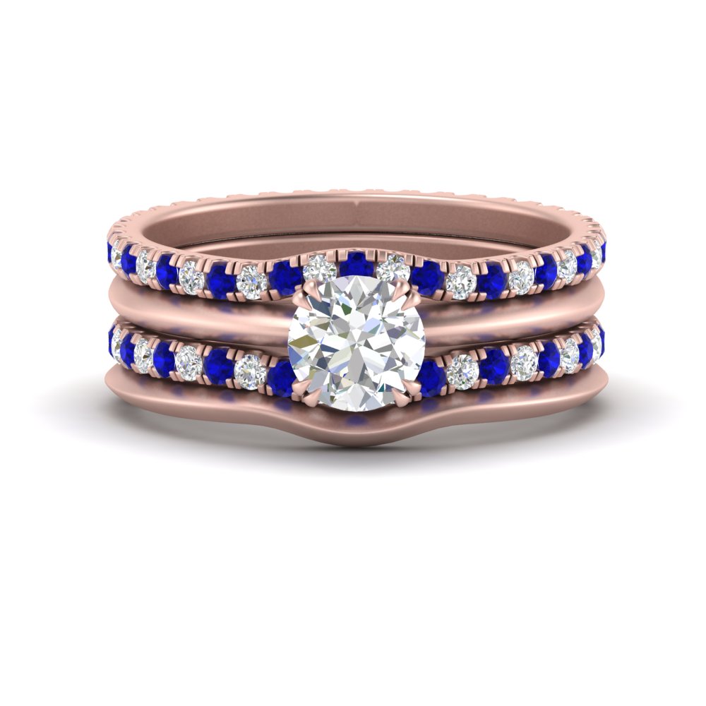 multi-stack-knife-edge-sapphire-solitaire-bridal-set-in-FD9239ROGSABL-NL-RG