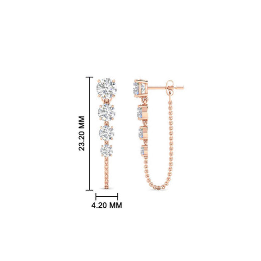 multi-diamond-chain-stud-earrings-in-rose-gold-FDEAR11134-NL-RG