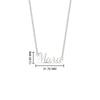 Load image into Gallery viewer, name-diamond-gold-pendant-in-FDPD11287-NL-WG