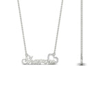 Load image into Gallery viewer, name-necklace-with-heart-in-FDPD11280-NL-WG