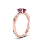 Load image into Gallery viewer, natural-pink-sapphire-pear-shape-wedding-ring-in-rose-gold-FD8253PERGSADRPI-NL-RG-GS.jpg
