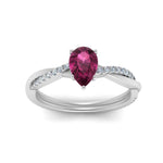 Load image into Gallery viewer, natural-pink-sapphire-pear-shape-wedding-ring-in-white-gold-FD8253PERGSADRPI-NL-WG-GS.jpg

