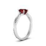 Load image into Gallery viewer, natural-ruby-pear-shape-wedding-ring-in-white-gold-FD8253PERGRUDR-NL-WG-GS.jpg
