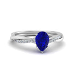Load image into Gallery viewer, natural-sapphire-pear-shape-wedding-ring-in-white-gold-FD8253PERGSABL-NL-WG-GS.jpg
