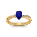 Load image into Gallery viewer, natural-sapphire-pear-shape-wedding-ring-in-yellow-gold-FD8253PERGSABL-NL-YG-GS.jpg
