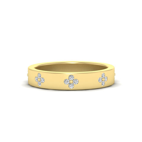 nature-inspired-clover-leaf-diamond-band-in-yellow-gold-FD11316B-NL-YG