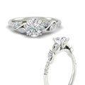 Thumbnail 7 - nature-inspired-round-cut-lab-diamond-engagement-ring-in-platinum-fdens11635rorangle3-nl-wg