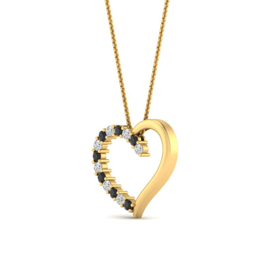 necklace-with-open-heart-diamond-pendant-with-black-diamond-in-FDPD10782-GBLACK-NL-YG.jpg