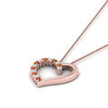 Thumbnail 24 - necklace-with-open-heart-diamond-pendant-with-orange-sapphire-in-FDPD10782-GSAOR-NL-RG.jpg