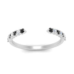 Load image into Gallery viewer, negative-space-stacking-ring-for-solitaire-ring-with-black-diamond-in-white-gold-FD9992B1GBLACK-NL-WG.jpg

