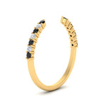 Load image into Gallery viewer, negative-space-stacking-ring-for-solitaire-ring-with-black-diamond-in-yellow-gold-FD9992B1GBLACK-NL-YG.jpg

