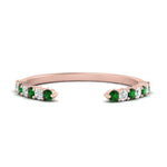Load image into Gallery viewer, negative-space-stacking-ring-for-solitaire-ring-with-emerald-in-rose-gold-FD9992B1GEMGR-NL-RG.jpg
