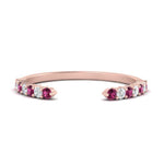 Load image into Gallery viewer, negative-space-stacking-ring-for-solitaire-ring-with-pink-sapphire-in-rose-gold-FD9992B1GSADRPI-NL-RG.jpg
