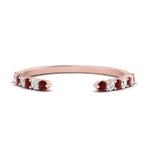 Load image into Gallery viewer, negative-space-stacking-ring-for-solitaire-ring-with-ruby-in-rose-gold-FD9992B1GRUDR-NL-RG.jpg
