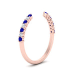 Load image into Gallery viewer, negative-space-stacking-ring-for-solitaire-ring-with-sapphire-in-rose-gold-FD9992B1GSABL-NL-RG.jpg
