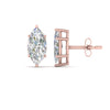 Load image into Gallery viewer, Marquise Diamond 6 Prong Stud Earrings