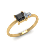 Load image into Gallery viewer, non-traditional-black-diamond-ring-in-yellow-gold-FD9007PRGBLACK-NL-YG.jpg
