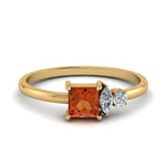 Load image into Gallery viewer, non-traditional-orange-sapphire-ring-in-yellow-gold-FD9007PRGSAOR-NL-YG.jpg
