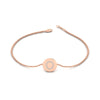 Load image into Gallery viewer, Alphabet disc diamond bracelet