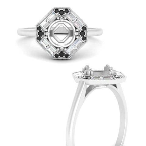 octagon-baguette-black-diamond-semi-mount-halo-engagement-ring-in-FD10324SMRGBLACKANGLE3-NL-WG