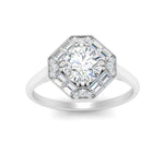 Load image into Gallery viewer, octagon-baguette-diamond-halo-engagement-ring-in-FD10324RORANGLE3-NL-WG
