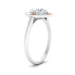 Load image into Gallery viewer, octagon-baguette-orange-sapphire-halo-engagement-ring-in-FD10324RORGSAORANGLE3-NL-WG
