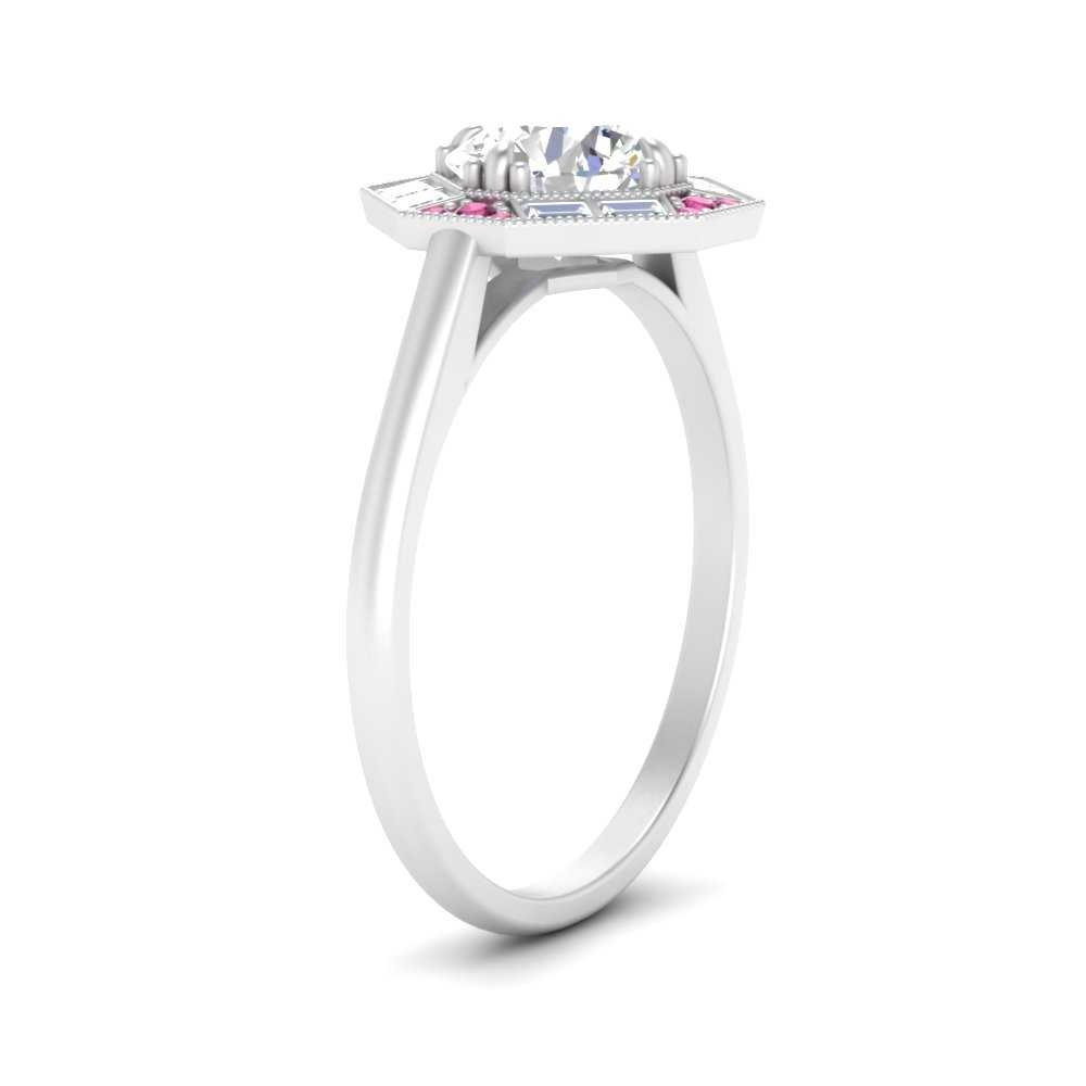 octagon-baguette-pink-sapphire-halo-engagement-ring-in-FD10324RORGSADRPIANGLE3-NL-WG