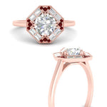Load image into Gallery viewer, octagon-baguette-ruby-halo-engagement-ring-in-FD10324RORGRUDRANGLE3-NL-RG
